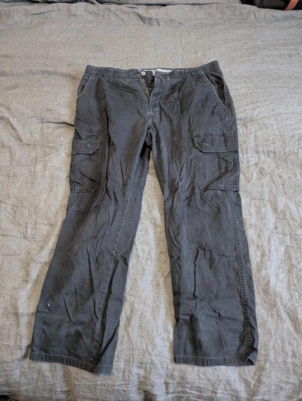 Men's Black Cargo Pants